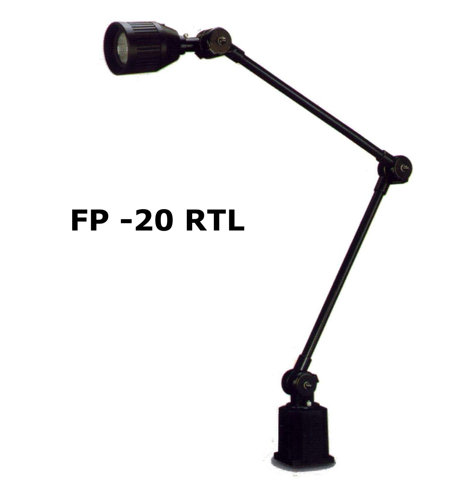 Halogenová lampa FP-20 RTL (IP20)
